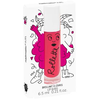 Nailmatic Kids Rollette lesk na rty pro děti odstín Raspberry 6,5 ml