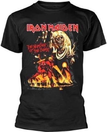 Iron Maiden Tričko Number Of The Beast Graphic Unisex Black XL