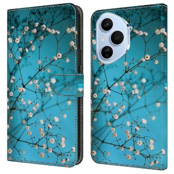 ART Peňaženkový kryt pre Honor 400 Pro 5G APRICOT BLOSSOM