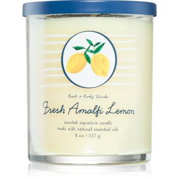 Bath & Body Works Fresh Amalfi Lemon vonná sviečka 227 g
