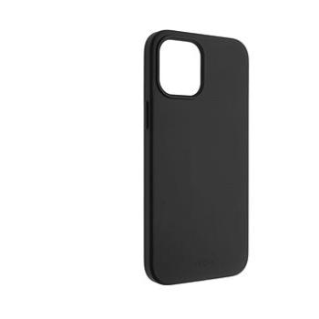 FIXED Flow Liquid Silicon case pre Apple iPhone 12 Pro Max čierny (FIXFL-560-BK)