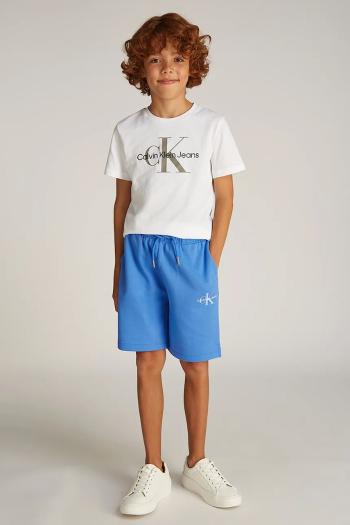 Detské bavlnené šortky Calvin Klein Jeans 0 IU0IU00578