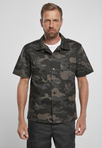 Brandit US Shirt Ripstop shortsleeve dark camo - 3XL