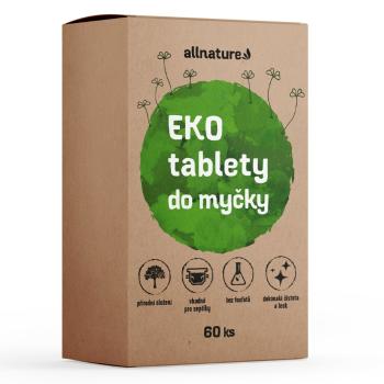 Allnature EKO Tablety do umývačky, 60 ks