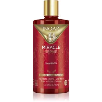 INOAR Miracle Repair regeneračný šampón pre slabé a poškodené vlasy 500 ml