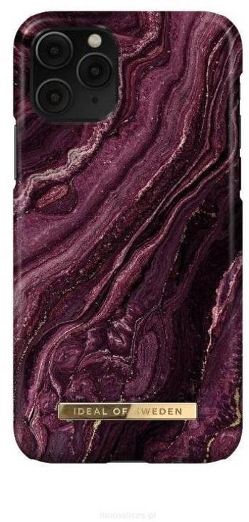 Telefon tok iDeal Of Sweden Fashion iPhone 11 Pro/XS/X golden plum tok