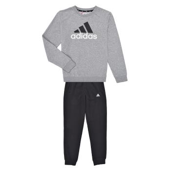 adidas  Essentials Big Logo French Terry Joggers Set  Súpravy vrchného oblečenia Šedá