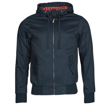 Harrington  HGO HOODED RECYCLED  Bundy Námornícka modrá