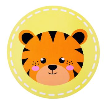 Detské plastové prestieranie TORO 38cm tiger