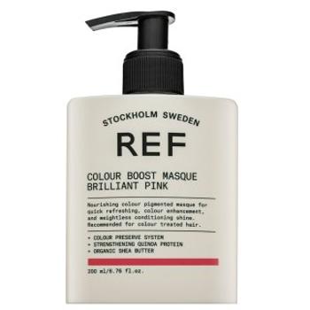 REF Colour Boost Masque vyživujúca maska ​​s farebnými pigmentmi pre oživenie farby Brilliant Pink 200 ml