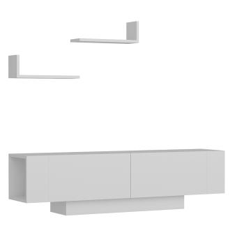 TV stolík Ekol White
