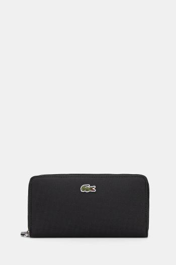 Peňaženka Lacoste dámska, čierna farba, NF2900PK