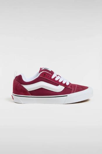 Tenisky Vans Knu Skool bordová farba, VN000D22ZCF1