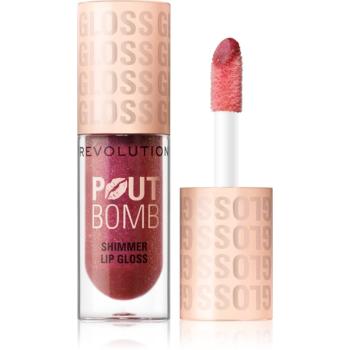 Makeup Revolution Shimmer Gloss trblietavý lesk na pery odtieň 4.5 ml