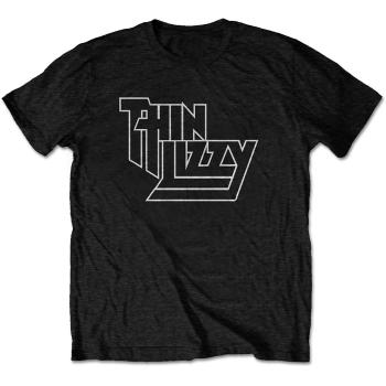 THIN LIZZY tričko Logo Čierna XXL