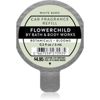 Bath & Body Works Flowerchild vôňa do auta náhradná náplň 6 ml