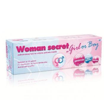 Woman secret "Girl or Boy" test na určenie pohlavia dieťaťa