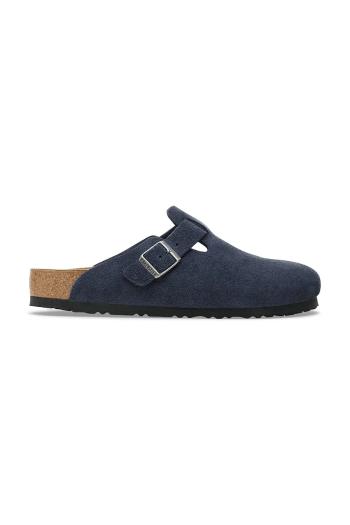 Šľapky Birkenstock Boston modrá farba, 1030816