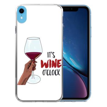 MY ART Ochranný kryt Apple iPhone XR WINE (007)