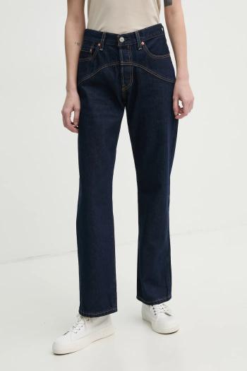 Bavlnené rifle Levi's 501 90s WESTERN vysoký pás, 001V3