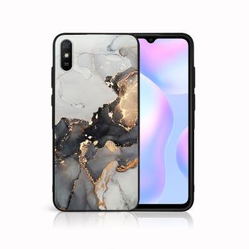 MY ART Silikónový obal Xiaomi Redmi 9A / 9AT GREY MARBLE (140)