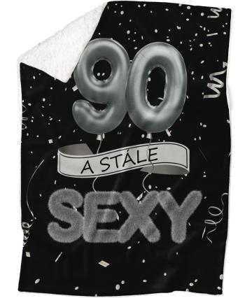 Deka Stále sexy – Čierna (vek: 90, Podšitie baránkom: ÁNO)