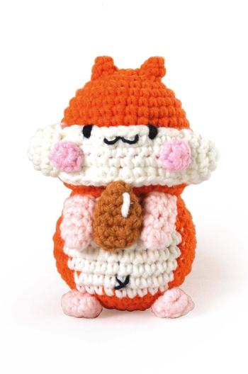 Háčkovacia súprava Graine Creative Hamster Mini Amigurumi Kit