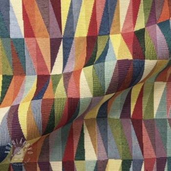 Dekoračná látka GOBELIN PREMIUM Graphic Moving Zigzag
