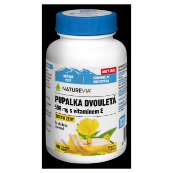 NATUREVIA Pupalka dvojročná 500 mg + Vitamín E 90 kapsúl