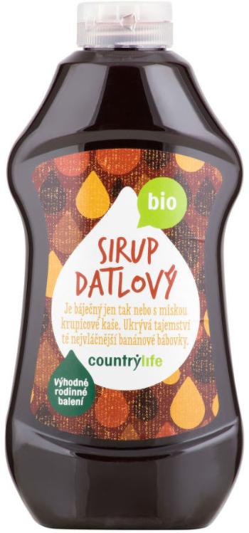 COUNTRY LIFE Sirup datlový BIO - Sirup zo slivkového BIO 874 ml