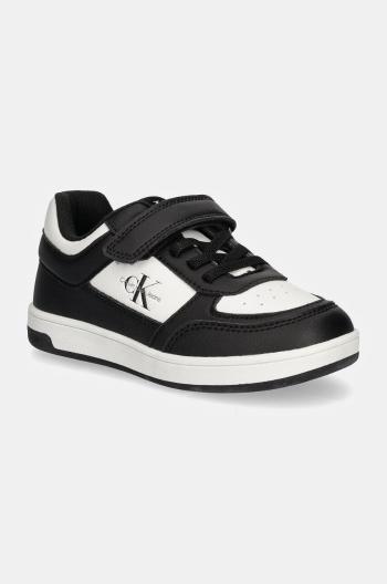 Detské tenisky Calvin Klein Jeans čierna farba, V1X9-81047