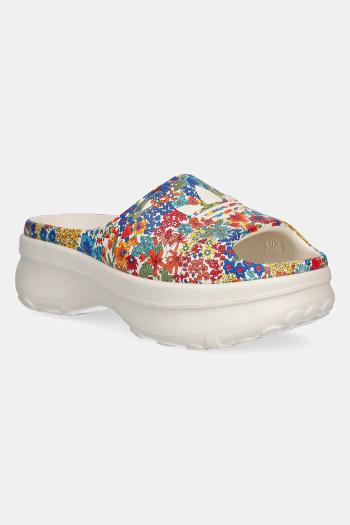 Šľapky adidas Originals Adifom Stan Slide dámske, béžová farba, na platforme, JI2765