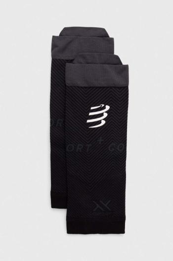 Lýtkové kompresné návleky Compressport R2 Oxygen čierna farba, SU00048B