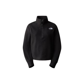 The North Face  W 100 GL HALF ZIP  Mikiny Čierna