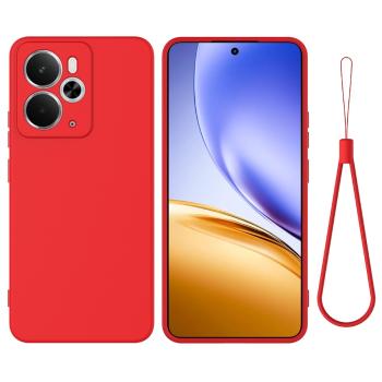 RUBBER Ochranný kryt pre Realme 14 5G / Realme 14T 5G červený