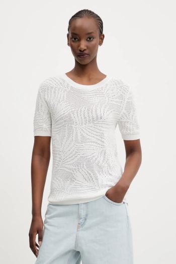 Tričko Desigual SACRAMENTO dámske, biela farba, 25SWTK97