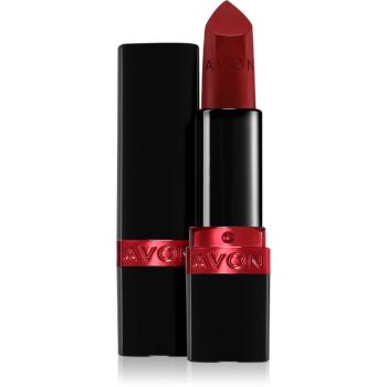 Avon Ultra Matte matný hydratačný rúž odtieň Red Supreme 3.6 g