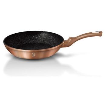 BerlingerHaus Panvica s mramorovým povrchom Rosegold Metallic Line 24 cm (BH-1509)