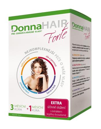 DONNA HAIR Forte 4 mesačná kúra 120 kapsúl