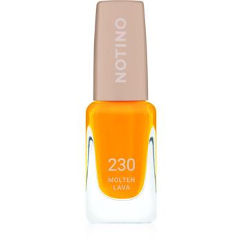 Notino Gel Effect Nail Polish lak na nechty s gélovým efektom 230 Molten Lava 10 ml