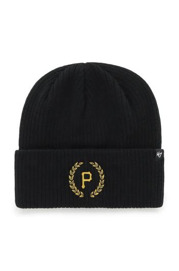 Čiapka 47 brand MLB Pittsburgh Pirates čierna farba, B-SKYCK20XXE-BK