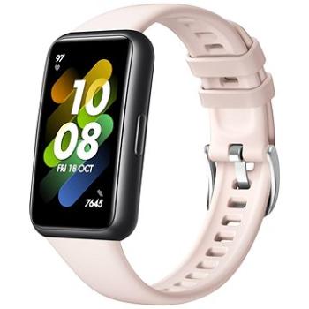 FIXED Silicone Strap na Huawei Band 7 ružový (FIXSSTB-1053-PI)