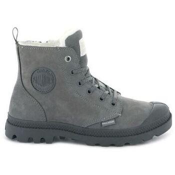 Palladium  PAMPA HI ZIP WL  Čižmičky Šedá