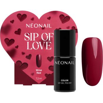 NEONAIL Special Set Sip of Love gélový lak na nechty (limitovaná edícia) odtieň Wine Red 7.2 ml