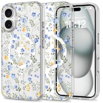 Tech-Protect Magmood MagSafe kryt na iPhone 16, spring flowers