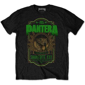 Pantera tričko Snakebite XXX Label  one_size