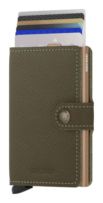 Secrid Miniwallet Saffiano Olive