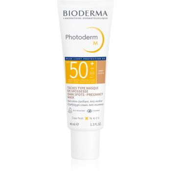 Bioderma Photoderm M ochranný tónovací krém proti pigmentovým škvrnám SPF 50+ odtieň Golden 40 ml