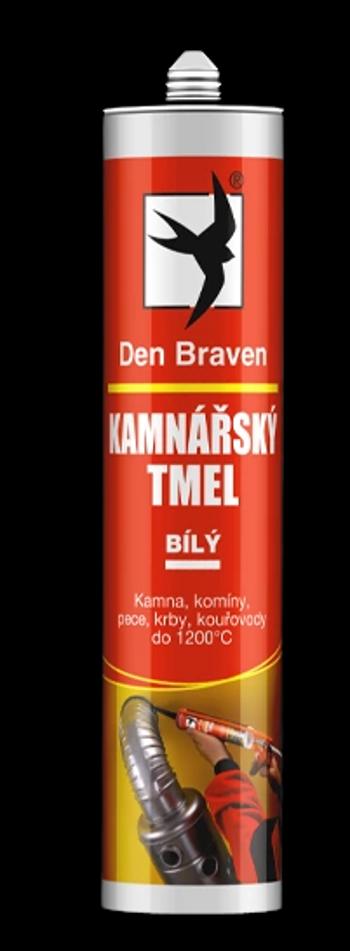 DEN BRAVEN - Kachliarsky tmel cierna 310 ml