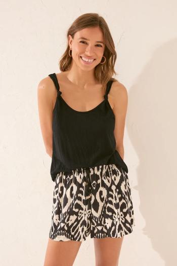 Pyžamo women'secret dámske, čierna farba, 3702235